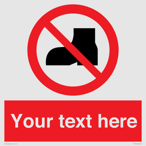 Custom No outdoor footwear